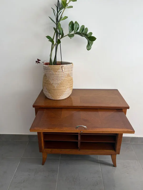 Illustration numéro 2 du produit Très beau buffet bas compartimenté vintage