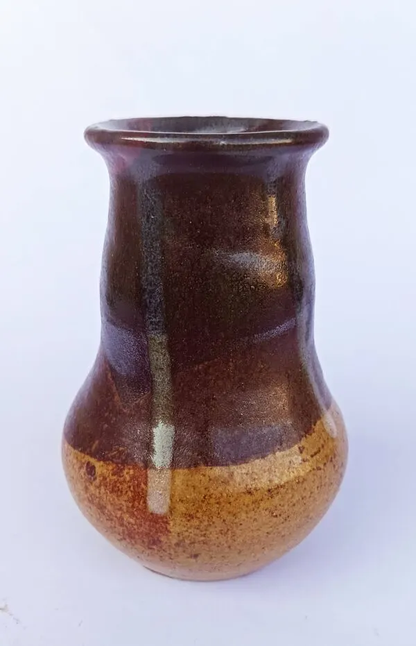 Illustration numéro 2 du produit Vase balustre grès Eugène Lion - Puisaye