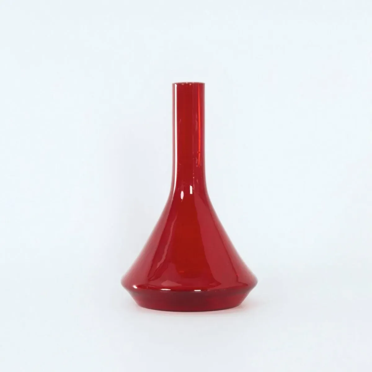 Illustration numéro 2 du produit Vase rouge d'AD Copier pour Glasfabriek Leerdam, années 1960