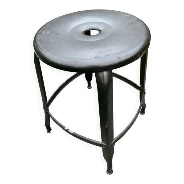 Illustration numéro 2 du produit Tabouret industriel vintage