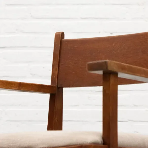 Illustration numéro 2 du produit Chaise d'école Art déco néerlandaise de La Haye