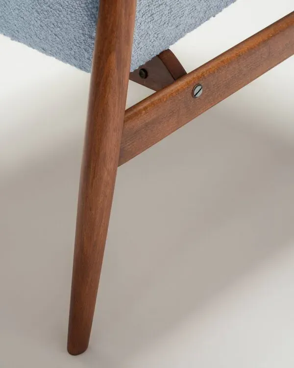 Illustration numéro 2 du produit Fauteuil Lisek Mid-Century – Original vintage des années 1960 restauré par Henryk Lis