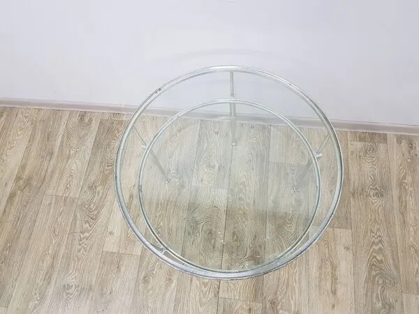 Illustration numéro 2 du produit Table basse industrielle, années 1970.