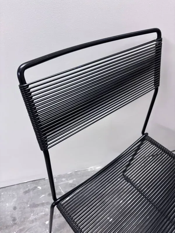 Illustration numéro 2 du produit Lot de 4 chaises ''Spaghetti'' - Giandomenico Belotti pour Alias - Italie, 19