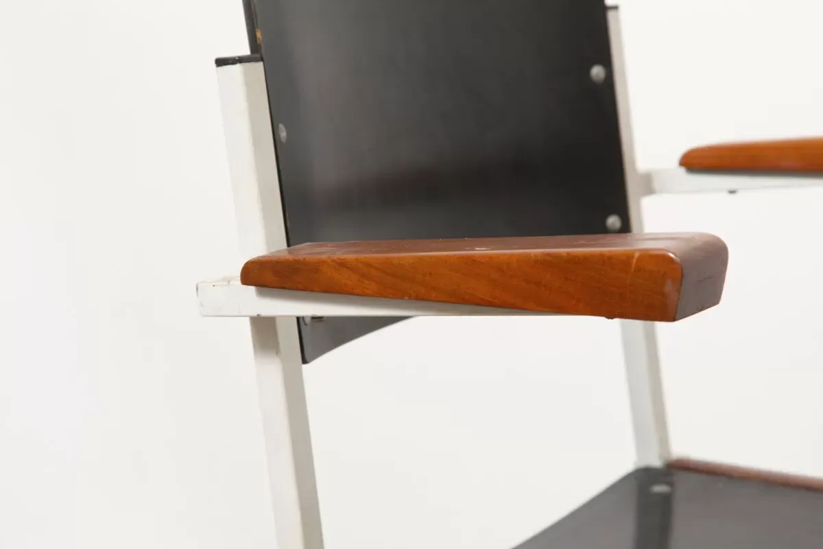 Illustration numéro 2 du produit Fauteuil industriel de W Gispen pour Riemersma