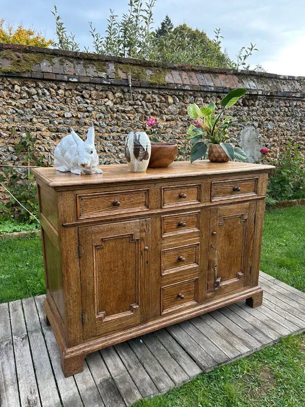 Illustration numéro 2 du produit Meuble de boutique en chêne vers 1920