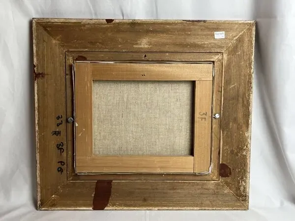 Illustration numéro 2 du produit Tirault, huile sur toile vue de angers signé xxème