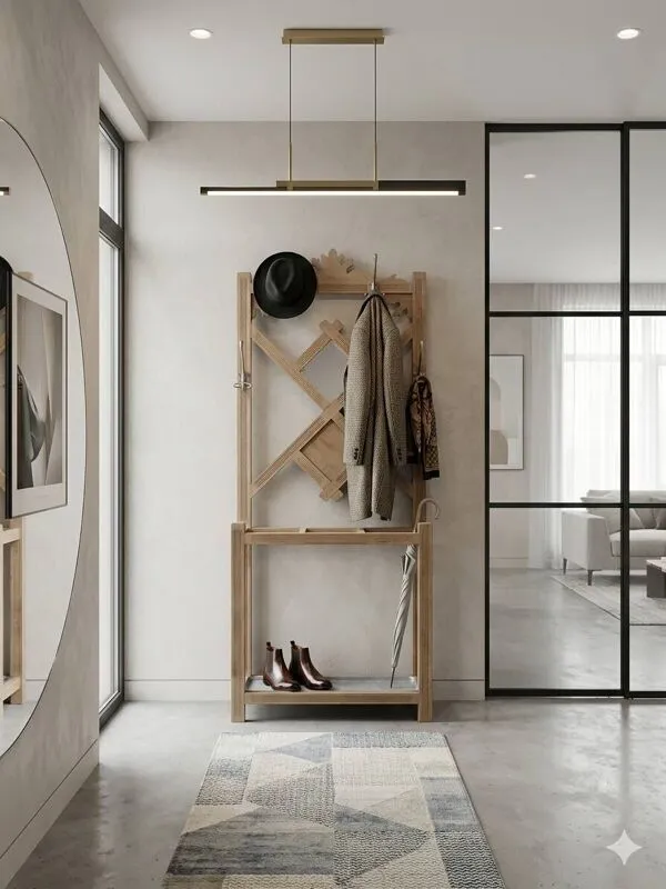 Illustration numéro 2 du produit Vestiaire d’entrée art déco