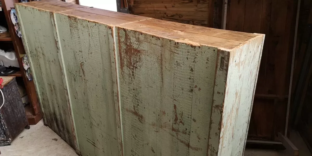 Illustration numéro 2 du produit Meuble métier à casiers bois