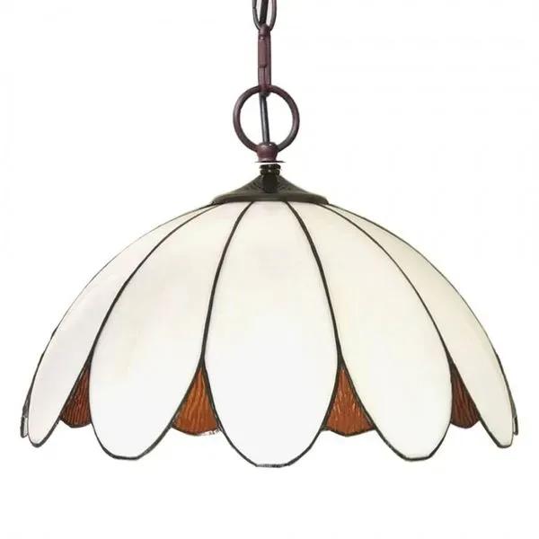 Illustration numéro 2 du produit Lampe à suspension Tiffany Lampe à suspension fleur