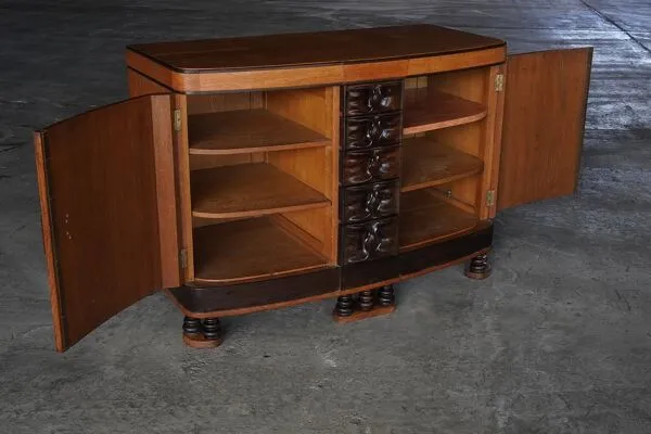 Illustration numéro 2 du produit Cabinet de l'École d'Amsterdam par Willem Rädecker, Pays-Bas, années 1920