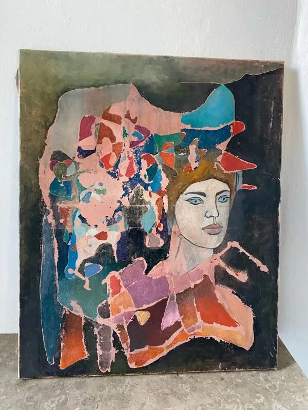 Illustration numéro 2 du produit Allégorie de l’arlequin des années 70