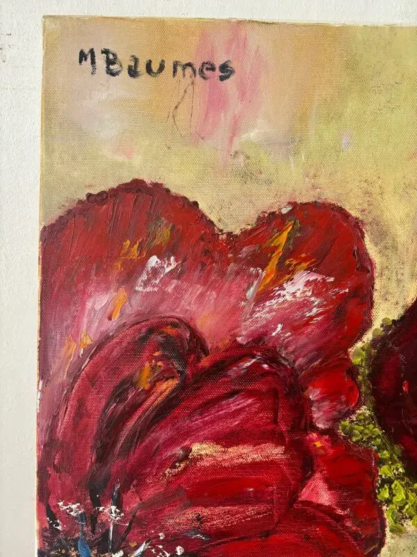 Illustration numéro 2 du produit Coquelicots signé Baumes