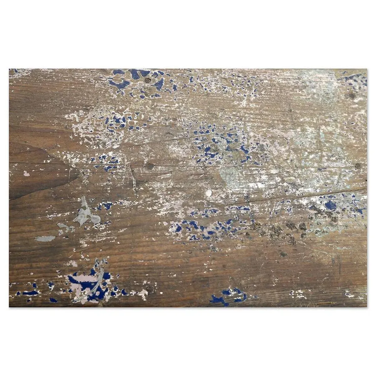 Illustration numéro 2 du produit Meuble d’atelier en bois massif patiné à 56 tiroirs et 8 casiers