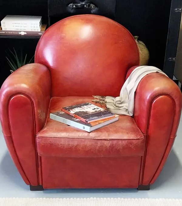 Illustration numéro 2 du produit Fauteuil club Edgar