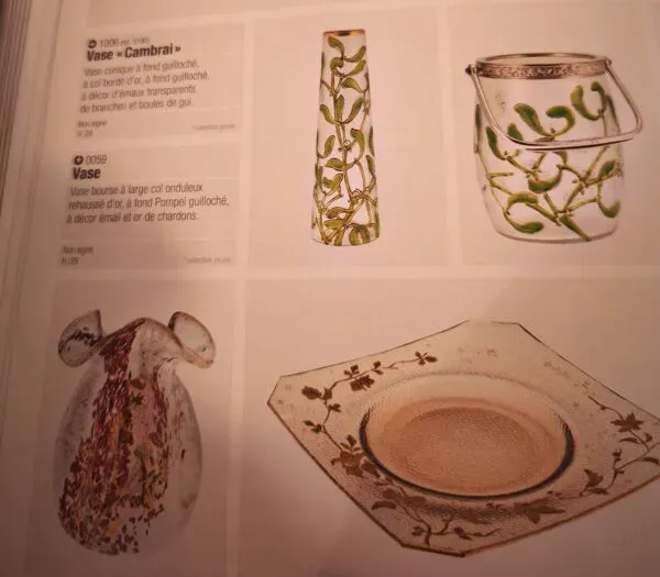 Illustration numéro 2 du produit Carafe Legras, decorgui