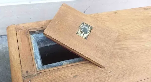 Illustration numéro 2 du produit Cave à vins glacière fin 19e début 20e