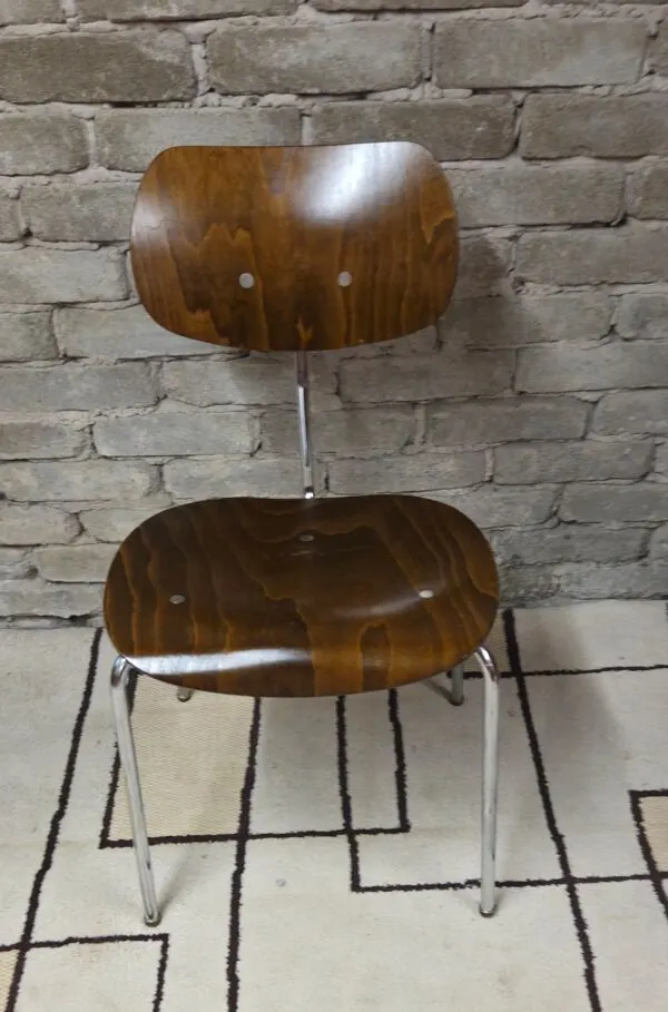 Illustration numéro 2 du produit Chaise SE 68 d’Egon Eiermann pour Wilde + Spieth – années 1970
