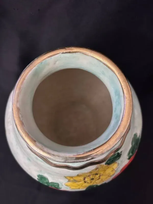 Illustration numéro 2 du produit Vase Boule Art Nouveau signé Jérôme Massier - Vallauris (Début XXe)