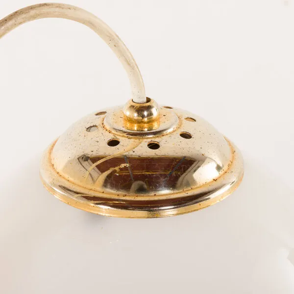 Illustration numéro 2 du produit Chandelier italien des années 50 dans le style de Romeo Rega, années 1970.