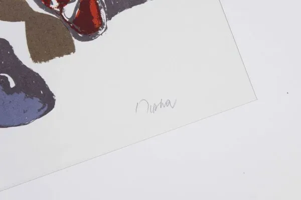 Illustration numéro 2 du produit Lithographie de René Myhra 1960