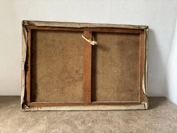 Illustration numéro 2 du produit La lavandière signée