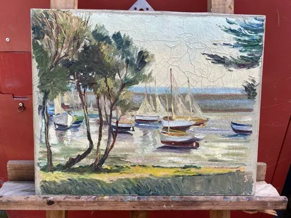 Illustration numéro 2 du produit Port de bateaux à voile