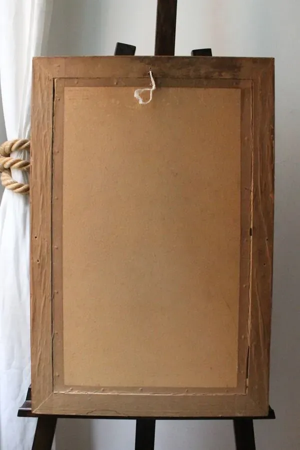 Illustration numéro 2 du produit Peinture école française du XXe siècle ''Abside de la cathédrale de Saint-Om