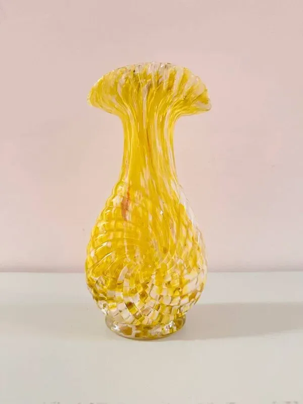 Illustration numéro 2 du produit Vase soliflore Legras  « porte-bouquets soleil »