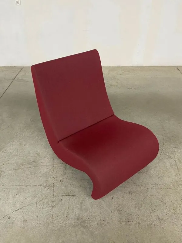Illustration numéro 2 du produit Chaise lounge Amoebe par Verner Panton pour Vitra, années 2000.
