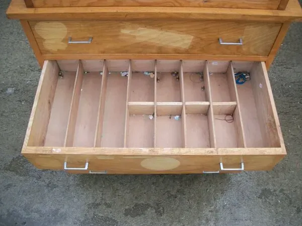 Illustration numéro 2 du produit Caisse présentoir de pêche