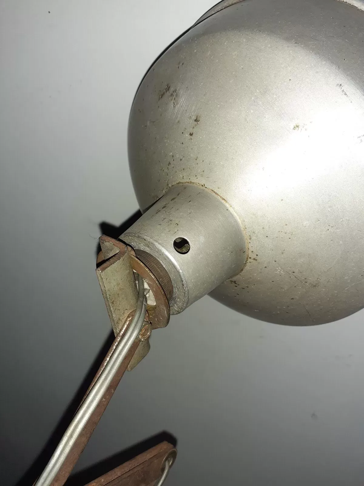 Illustration numéro 2 du produit Lampe applique accordéon Mazda design industriel 50's