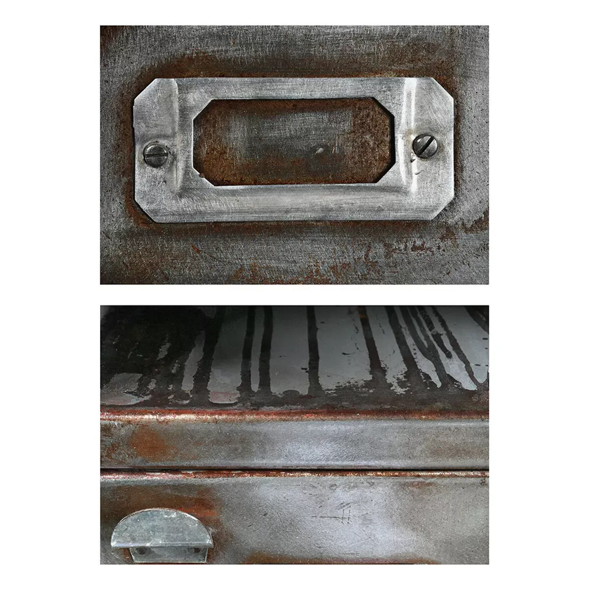 Illustration numéro 2 du produit Meuble industriel à 100 casiers en métal