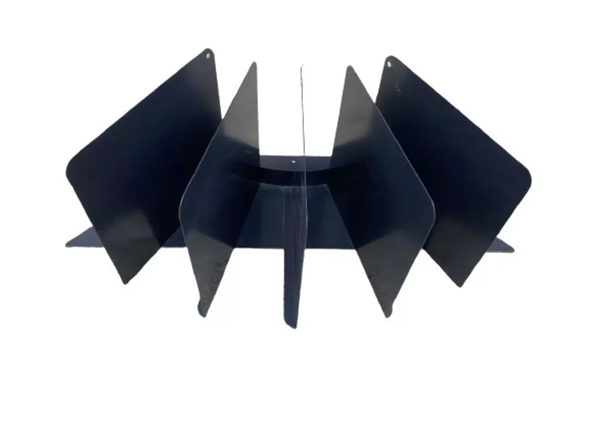 Illustration numéro 2 du produit Colonne à classeurs rotative métallique 1970/1980