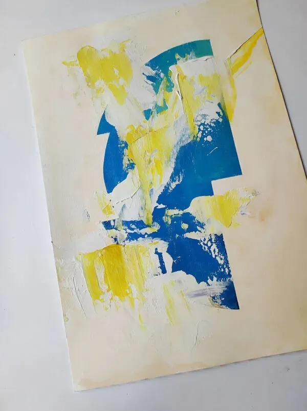 Illustration numéro 2 du produit Peinture unique et original abstrait