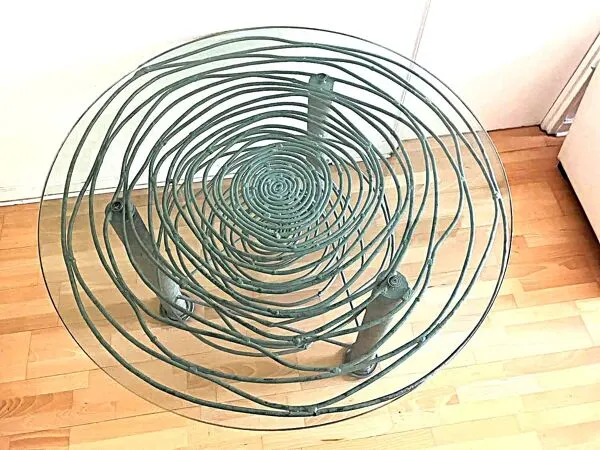 Illustration numéro 2 du produit Table sculpturale – Pièce unique de l’artiste Jean‑Pierre Dussaillant