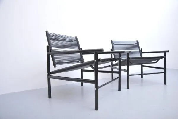 Illustration numéro 2 du produit Fauteuil Spaghetti 1xFly de Giandomenico Belotti pour CMP Padova, années 1980.