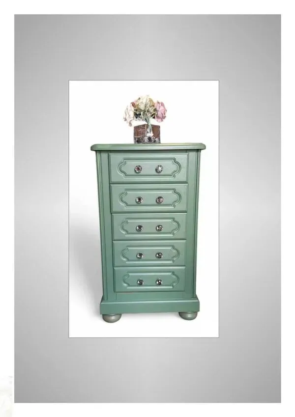 Illustration numéro 2 du produit Chiffonnier, commode vintage restauré