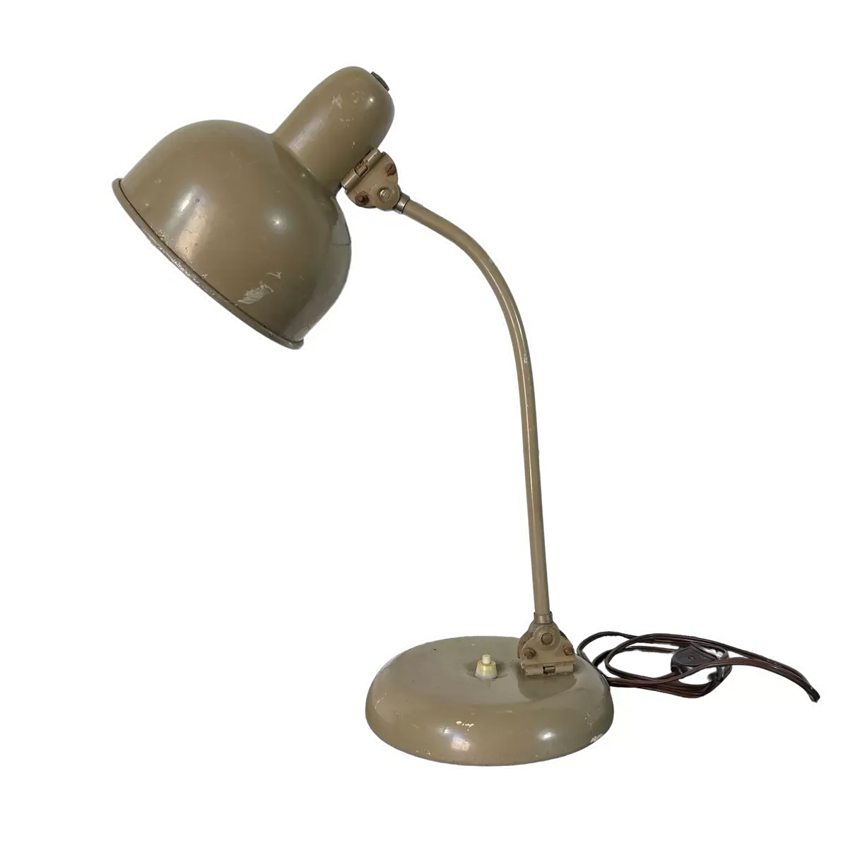 Illustration numéro 2 du produit Lampe de bureau articulée en métal