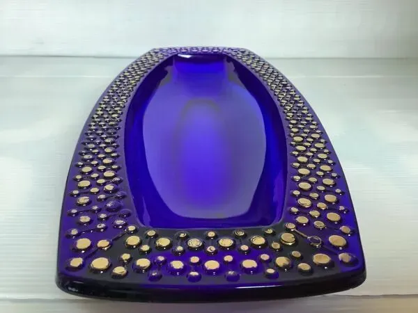 Illustration numéro 2 du produit Grand vide poche bleu cobalt