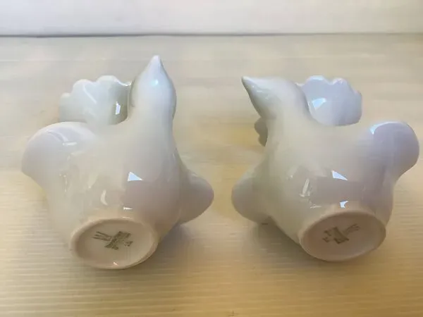 Illustration numéro 2 du produit Huit bougeoirs oiseaux bavaria et arzberg Germany