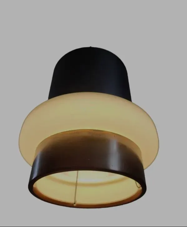 Illustration numéro 2 du produit Suspension de style industriel par Louis Kalff pour Philips, Pays-Bas 1960