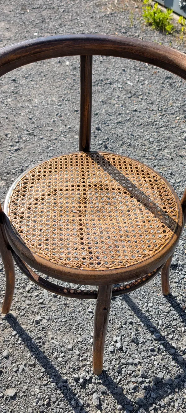 Illustration numéro 2 du produit Chaise bistrot Fischel - Cannage parfait