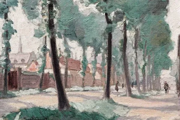 Illustration numéro 2 du produit Huile sur toile par Jean Vasseur (1905-1986), Quevauvillers (Somme)
