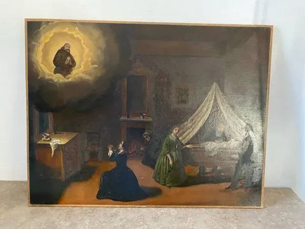 Illustration numéro 2 du produit Ex-voto sur bois XXEME siècle