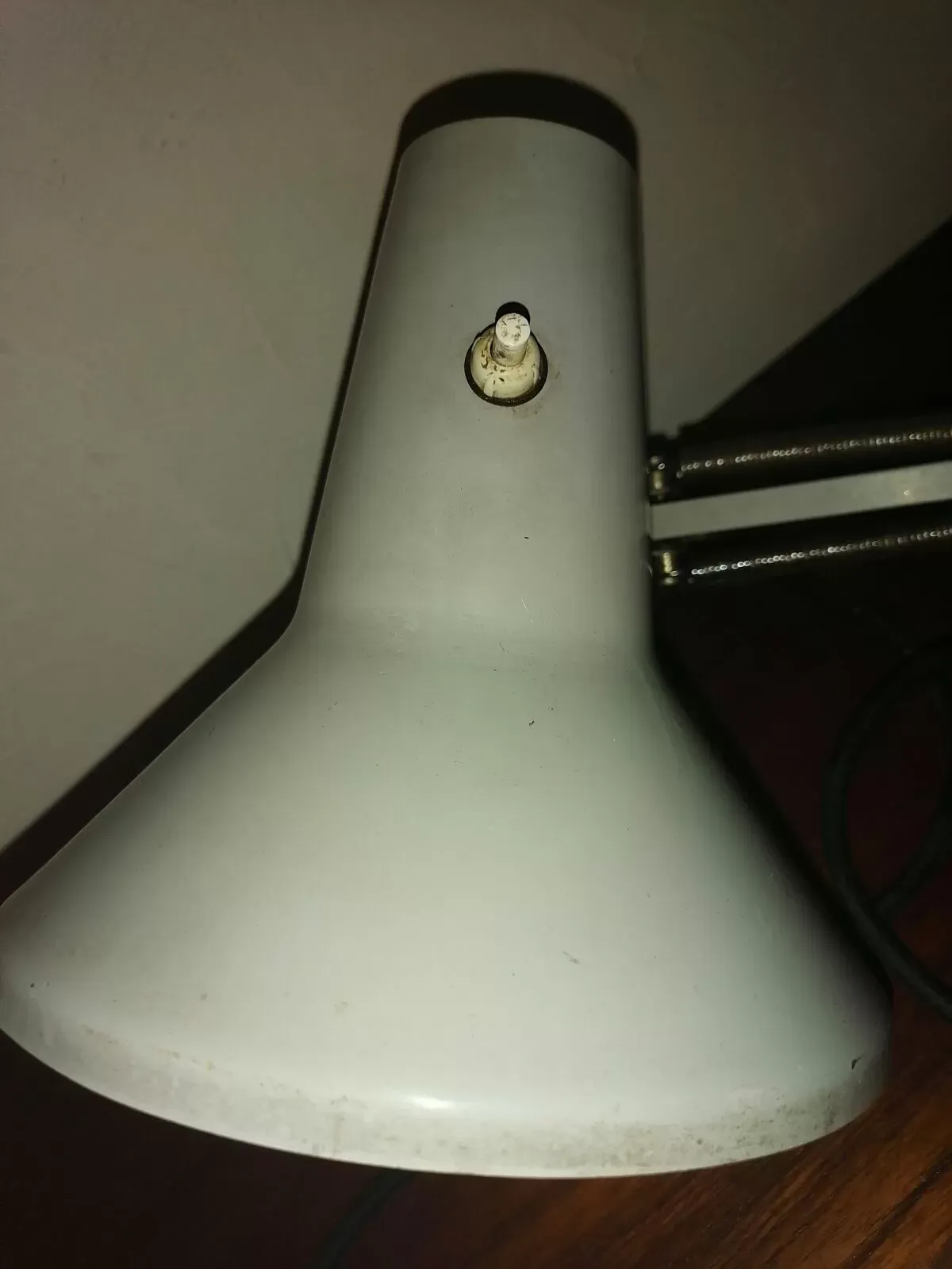 Illustration numéro 2 du produit Lampe industrielle bureau architecte 2 bras 1960 1970