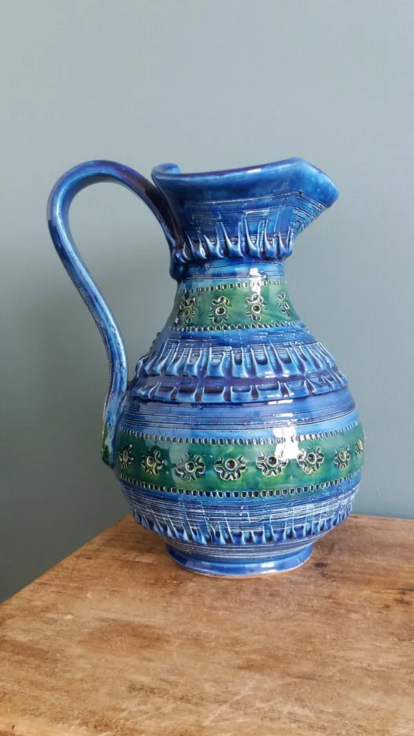 Illustration numéro 2 du produit Vase pichet Nedo Scappini pour Nuovo Rinascimento, Italie, style Aldo Londi