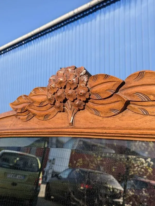 Illustration numéro 2 du produit Grand Miroir 187cm Art Nouveau, École de Nancy, Dans le goût Majorelle