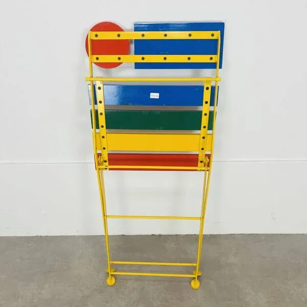 Illustration numéro 2 du produit Chaise pliante postmoderne Fermob par Denis Balland