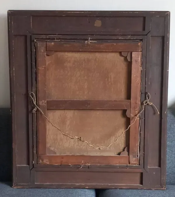 Illustration numéro 2 du produit Tableau ancien fin XIXème - R Verdun (1873-1954) - Environs de Menton